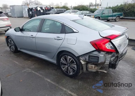 2017 Honda Civic Ex-T z USA, uszkodzony, nr VIN 2HGFC1F33HH634775